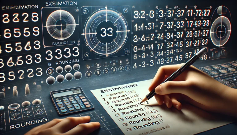 Examen de estimación y redondeo